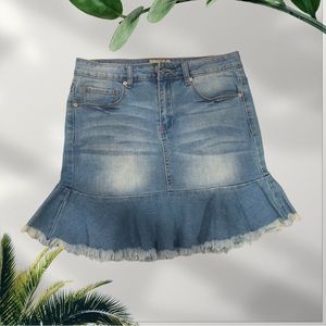 Denim Blvd Mermaid Skirt